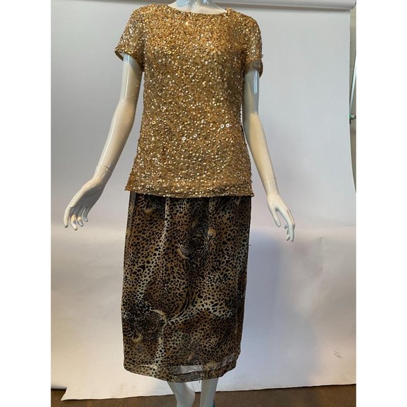 Argenti Boutique Leopard Skirt - Picture 8 of 10